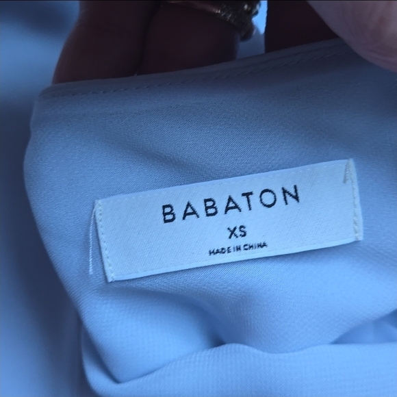 Aritzia Babaton Casimir dress in light blue Sz XS - Picture 5 of 9